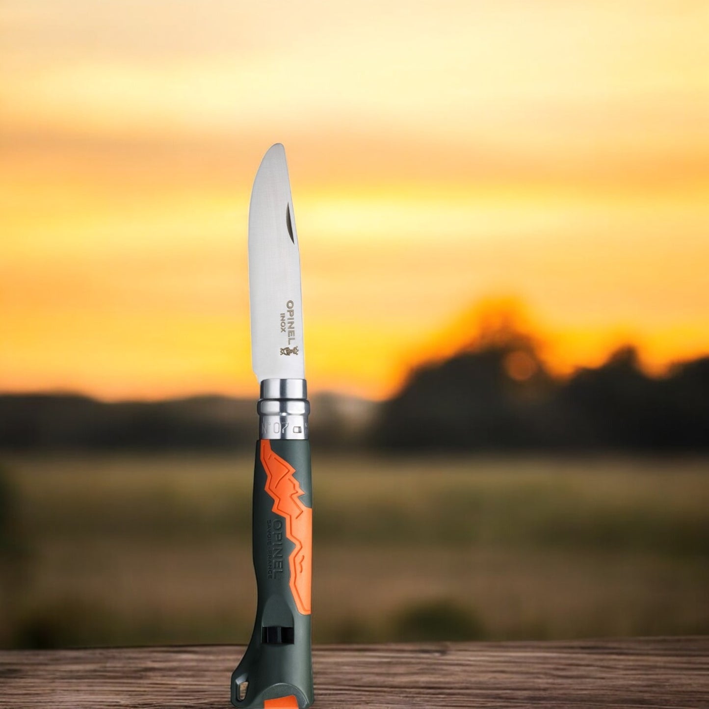 Opinel - Couteau N°07 Outdoor junior KAKI