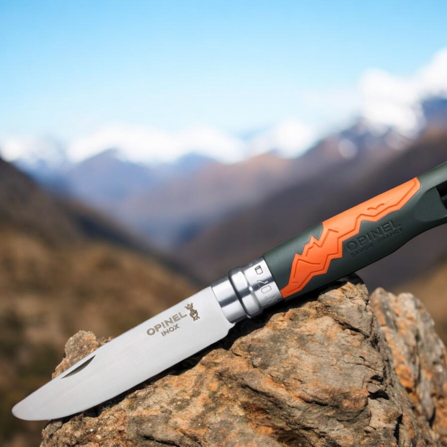 Opinel - Couteau N°07 Outdoor junior KAKI