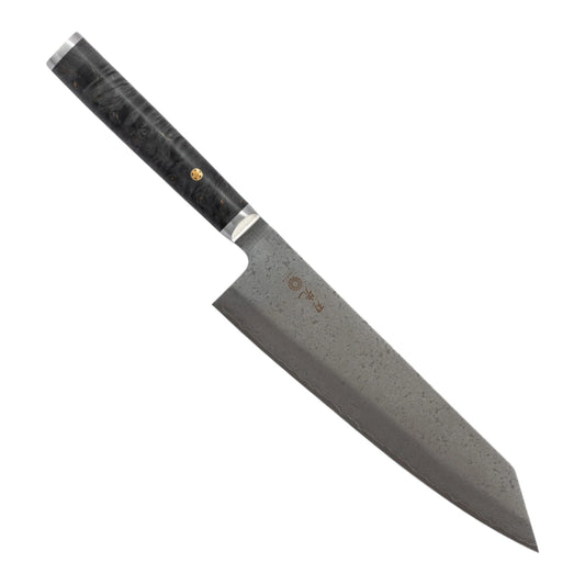 Hazaki Série Pro Couteau cuisine japonais Gyuto - Loupe d'érable