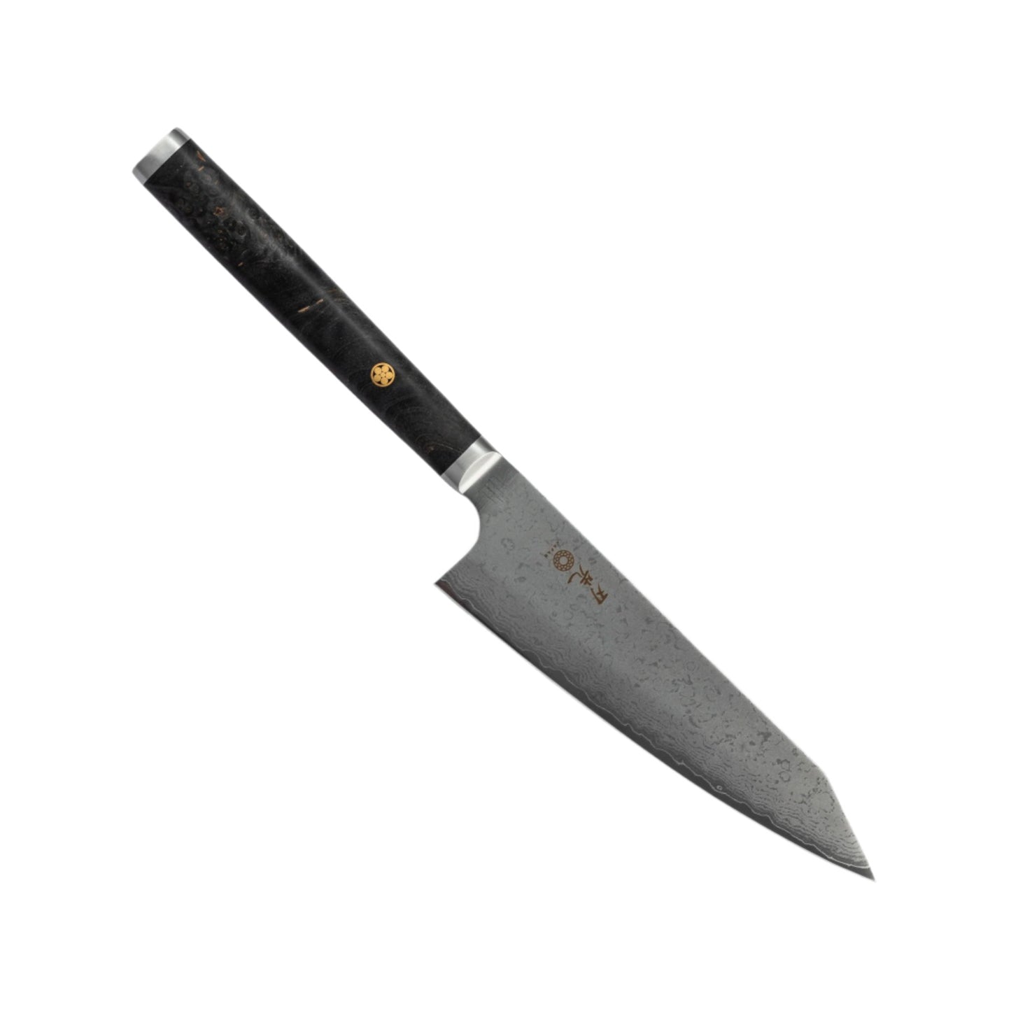 Hazaki Pro Series Petty Japanese Kitchen Knife - Maple Burl
