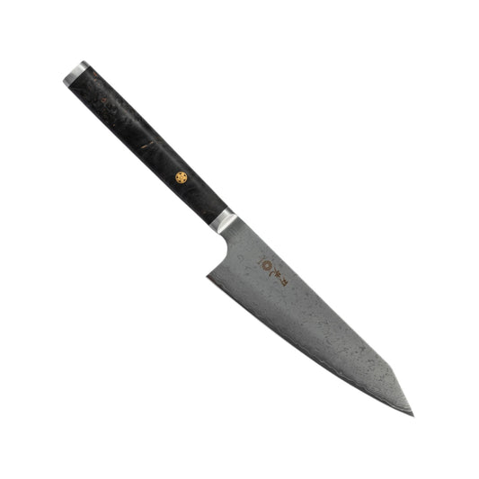 Hazaki Série Pro Couteau cuisine japonais Petty - Loupe d'érable