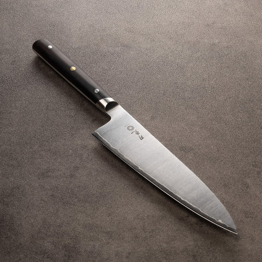 Hazaki Série Classic Couteau cuisine japonais Gyuto - Bois Noir