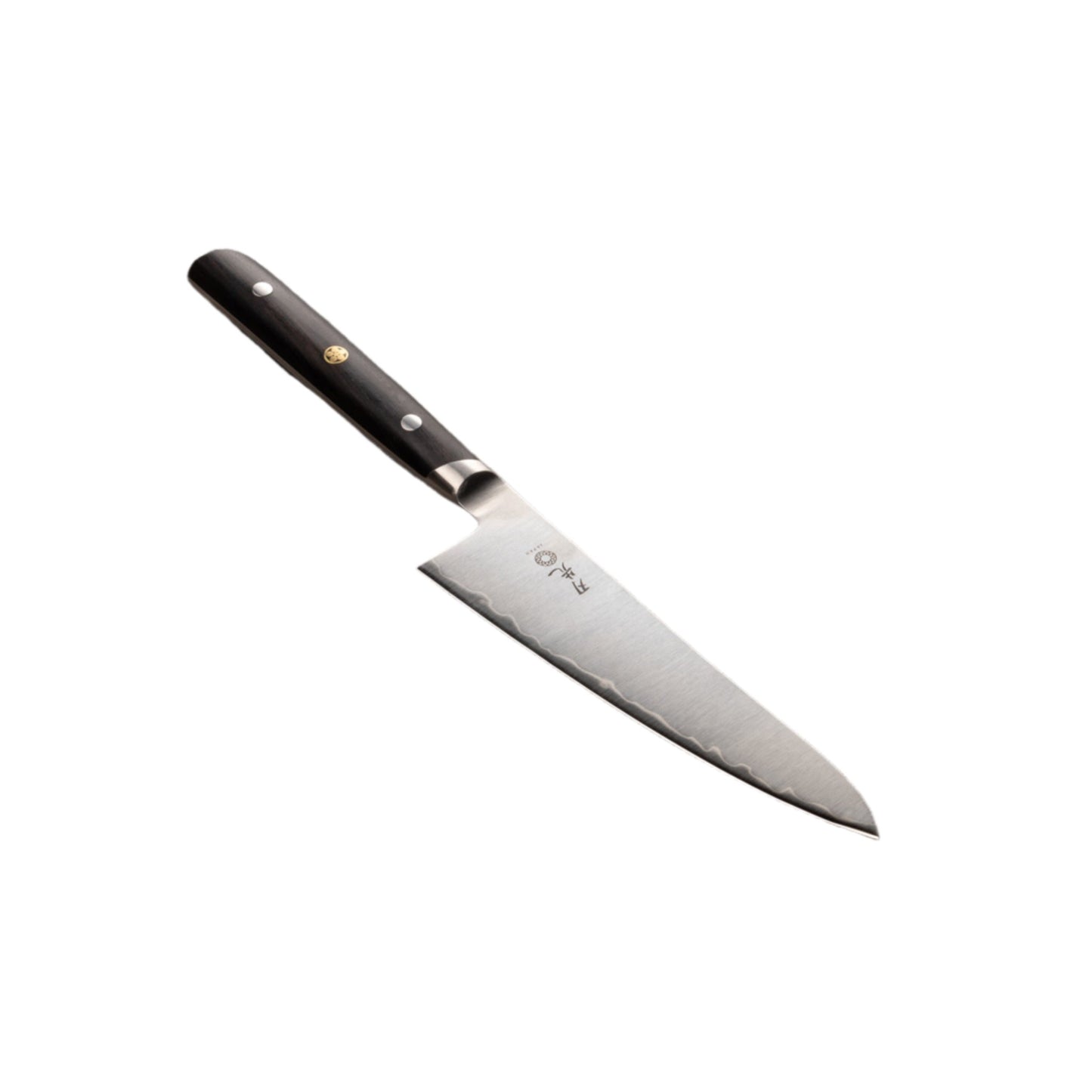 Hazaki Classic Series Petty Japanese Kitchen Knife - Black Wood