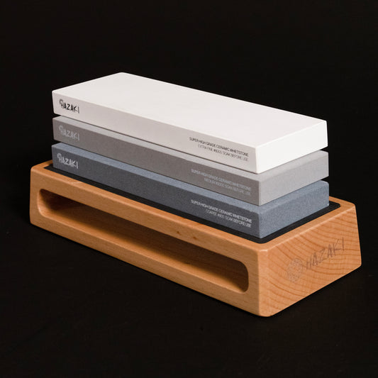 Hazaki - Ensemble de pierre à affuter