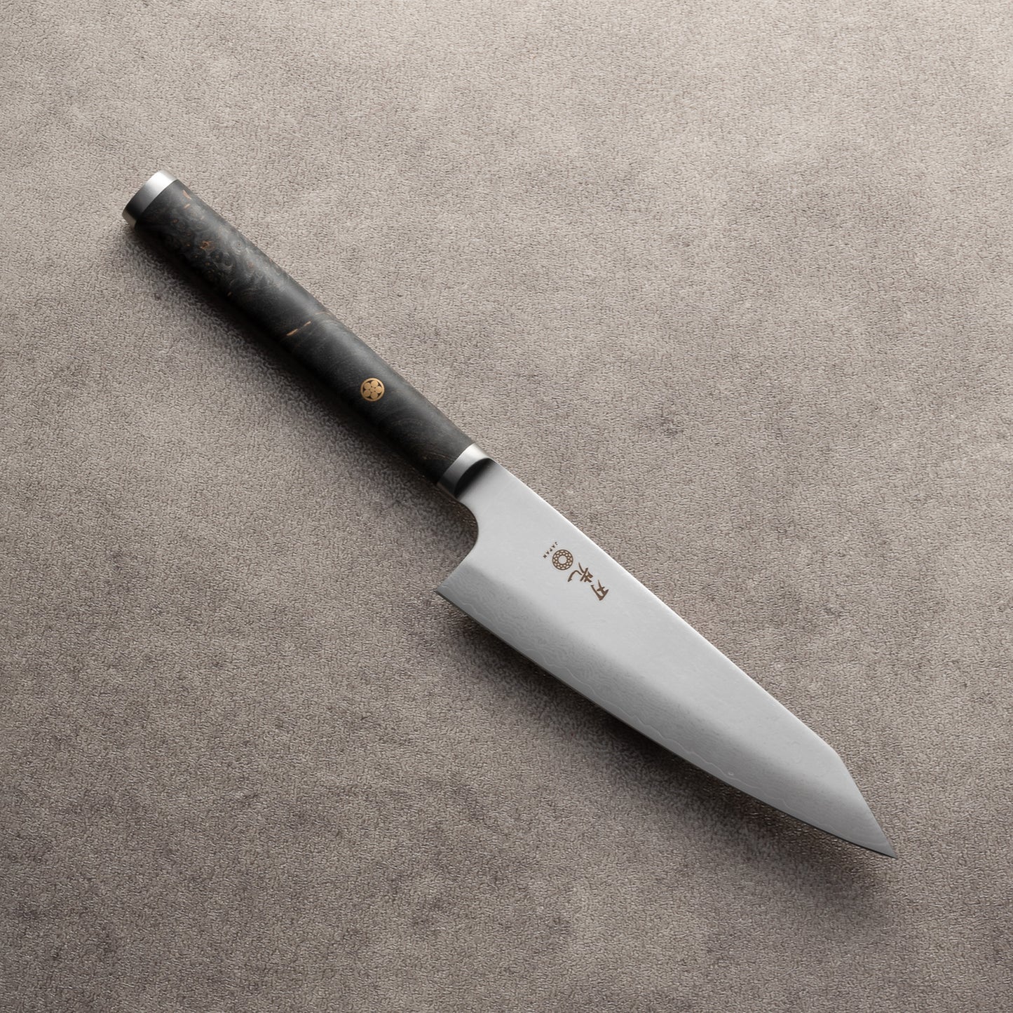 Hazaki Pro Series Petty Japanese Kitchen Knife - Maple Burl