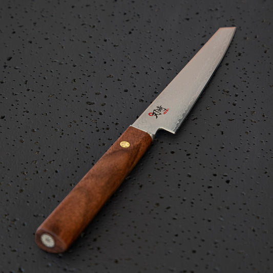 Hazaki Série Pro Couteau cuisine japonais tout usage Noyer