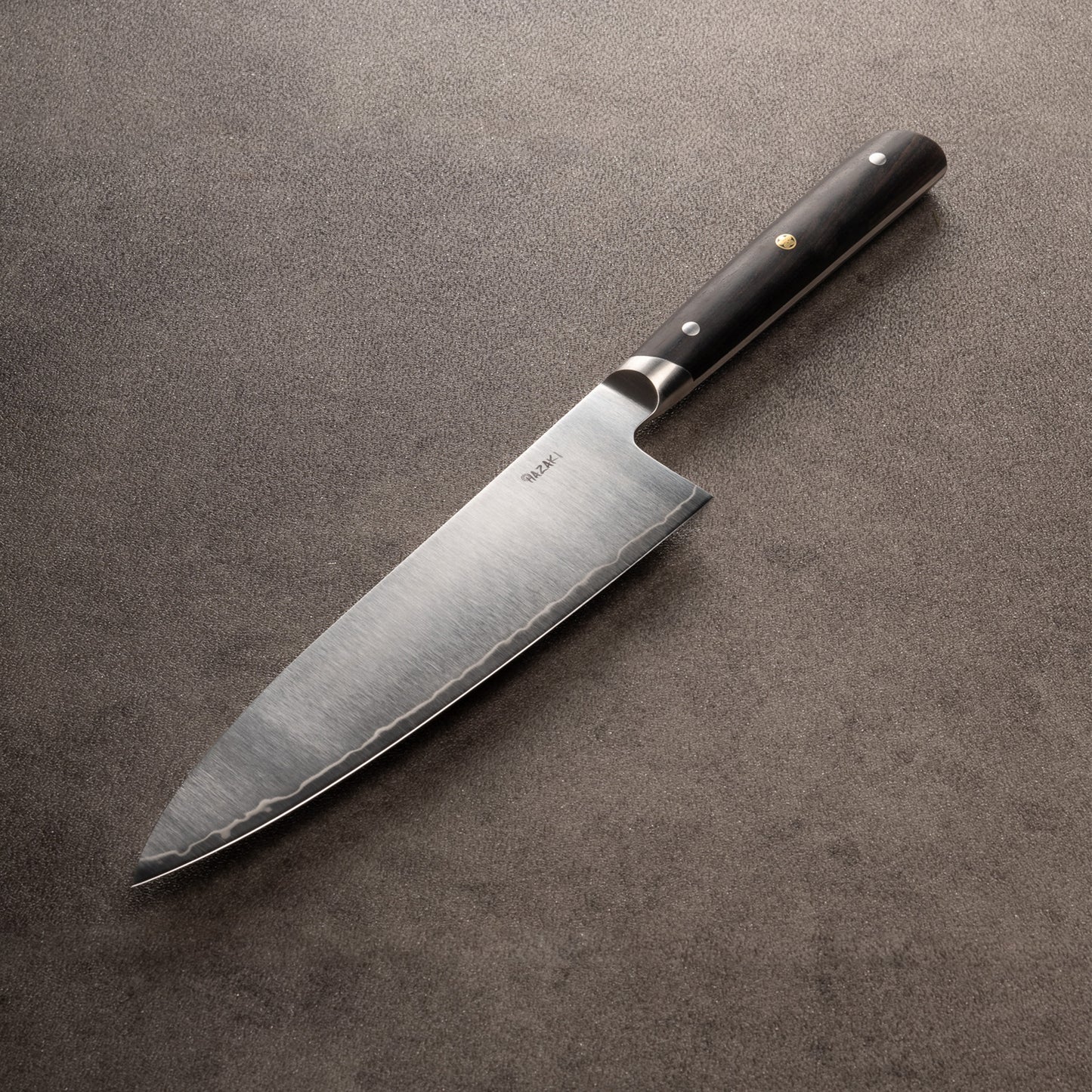 Hazaki Série Classic Couteau cuisine japonais Gyuto - Bois Noir