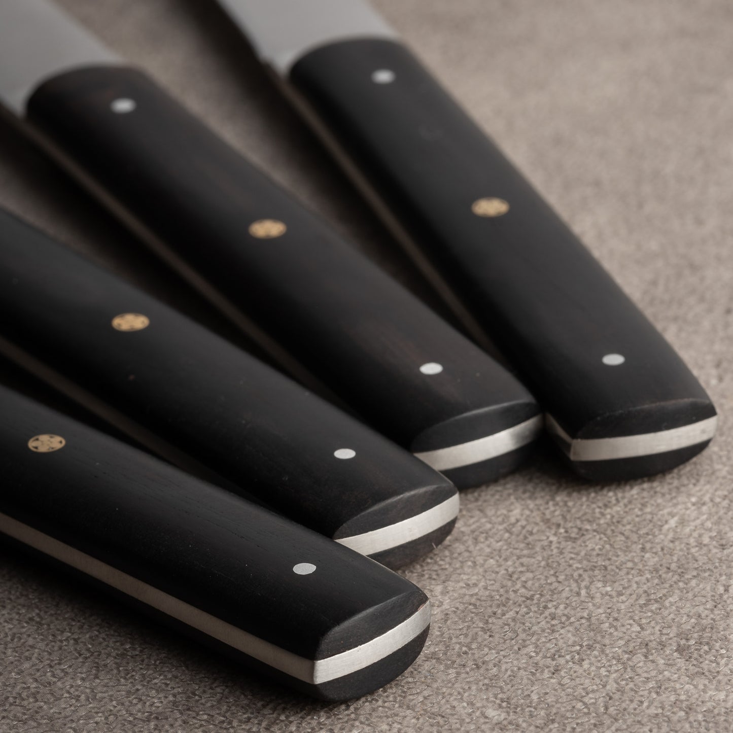 Hazaki Steak Knife Set - Black Wood