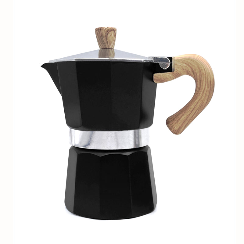 Café Culture - Cafetière italienne 3 tasses - Noir