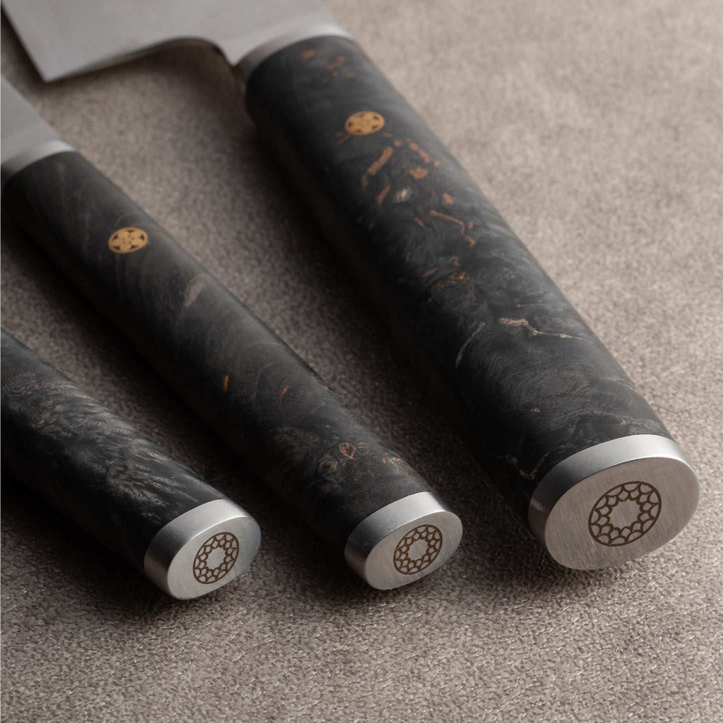 Hazaki Pro Series Sujihiki Japanese Kitchen Knife - Maple Burl
