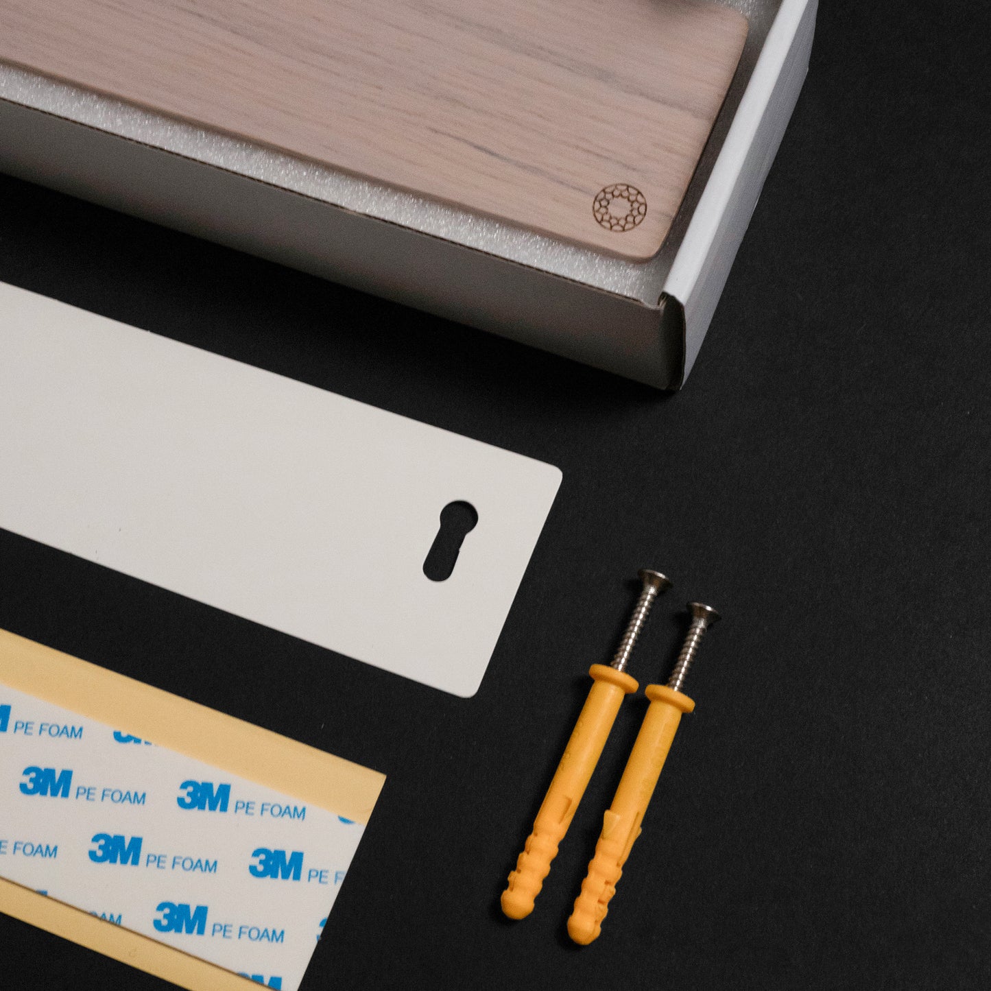 Hazaki Porte- Barre magnétique pour couteau en Chêne