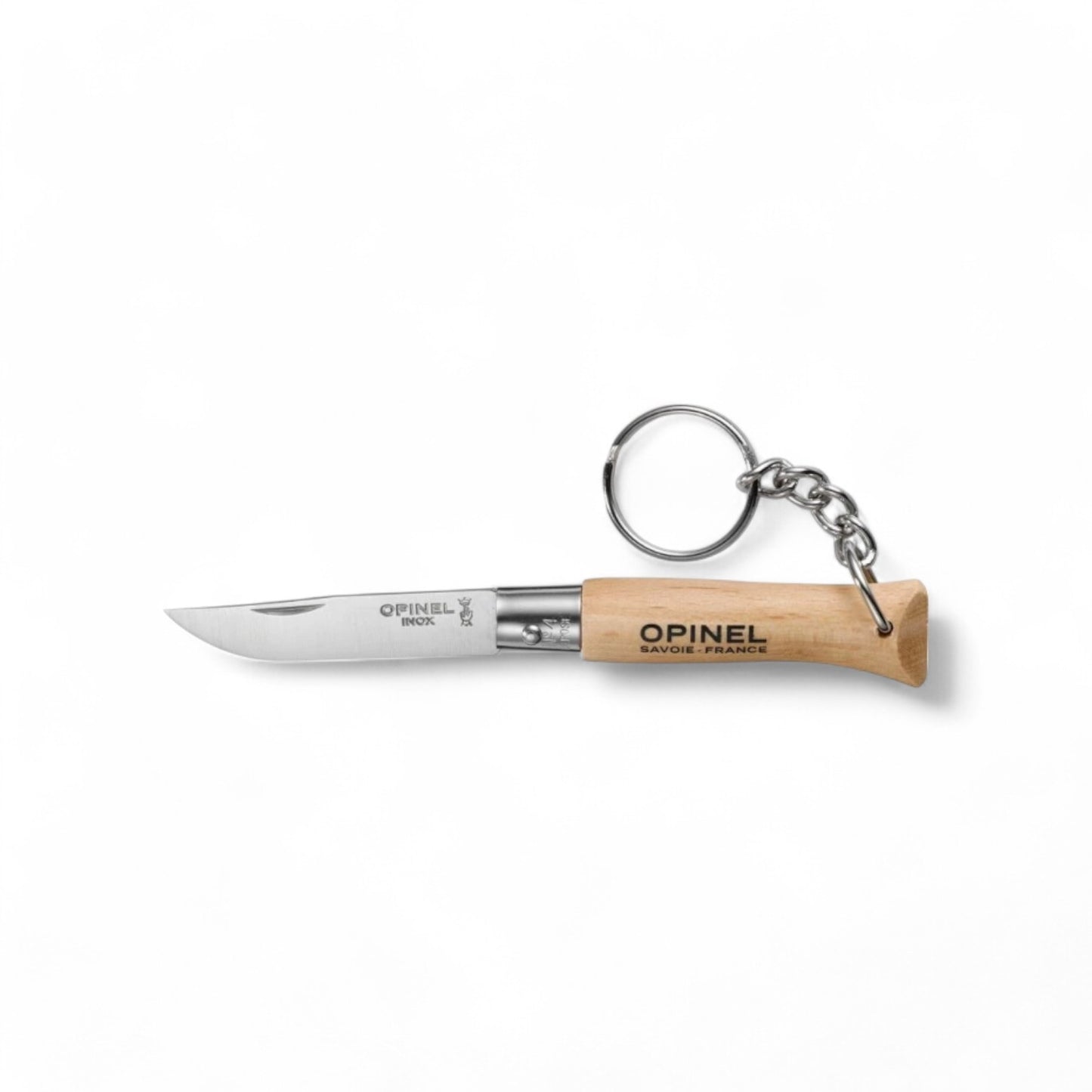 Opinel No. 04 key ring - Natural