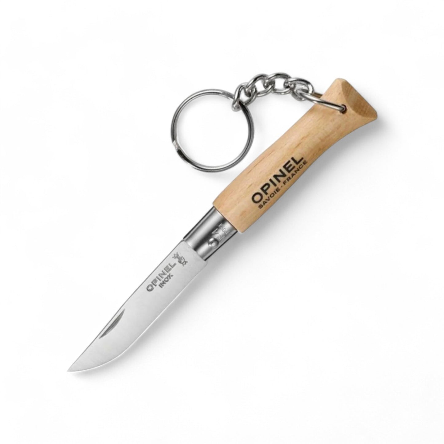 Opinel No. 04 key ring - Natural
