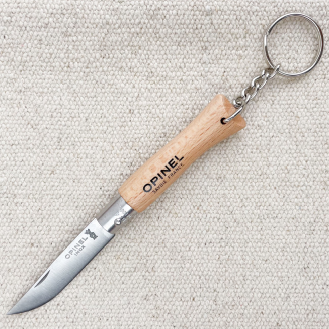 Opinel No. 04 key ring - Natural