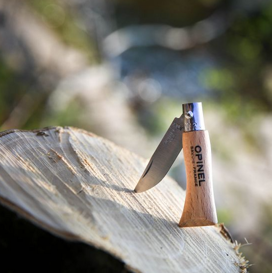 Opinel  Couteau tradition Nº 02 Inox (Hêtre)