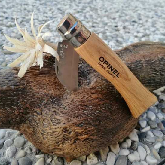 Opinel Couteau tradition Nº 02 Inox (Hêtre)