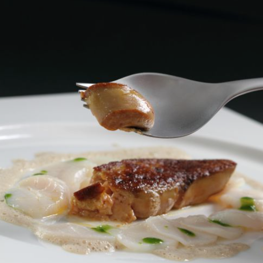 Georgette. The innovative cutlery, half fork, half spoon.