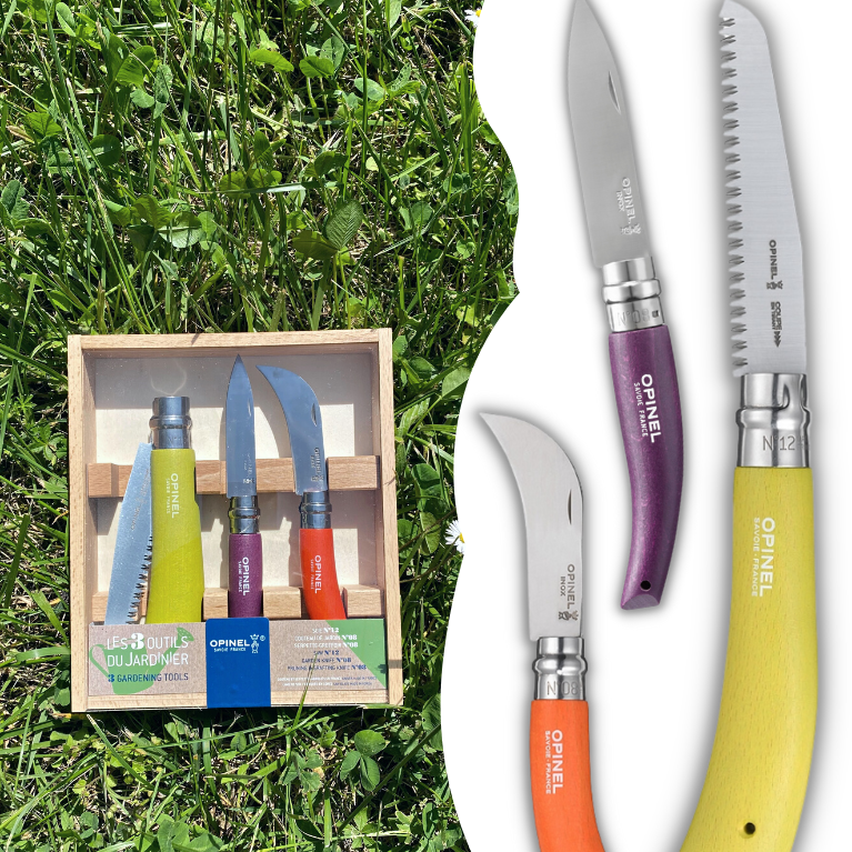 Opinel - Box of 3 gardener's tools