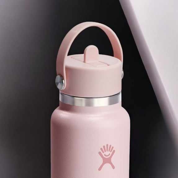 Hydro Flask 32oz à goulot large Flex avec paille TRILLIUM