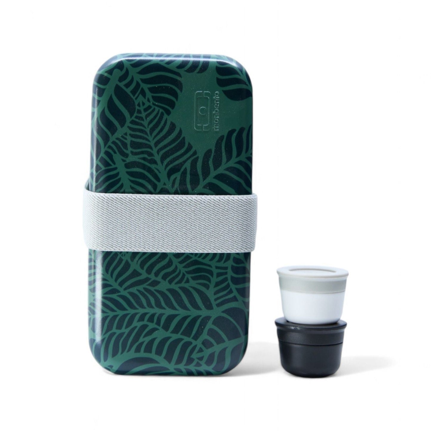 The MONBENTO MB Original lunch box and JUNGLE sauce pots set