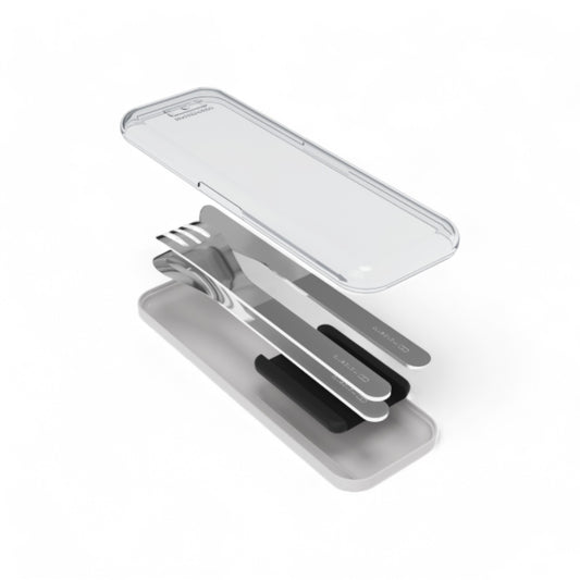 Monbento-MB Slim Black Utensil Set