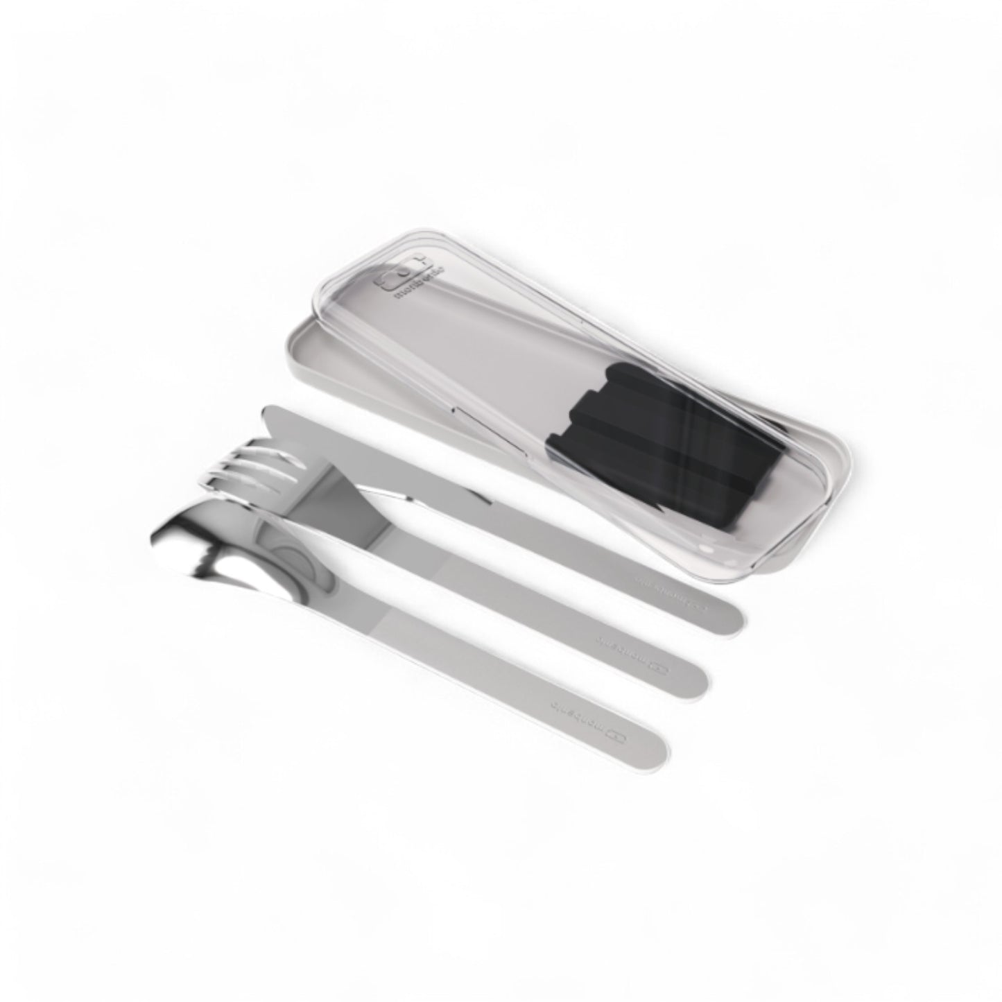 Monbento-MB Slim Black Utensil Set