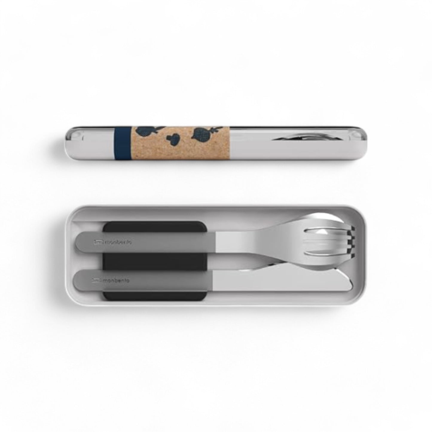 Monbento-MB Slim Black Utensil Set