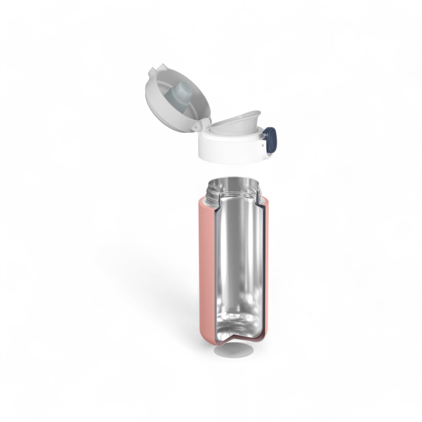 Monbento-Insulated Water Bottle 360ml MB Pop Pink Flamingo
