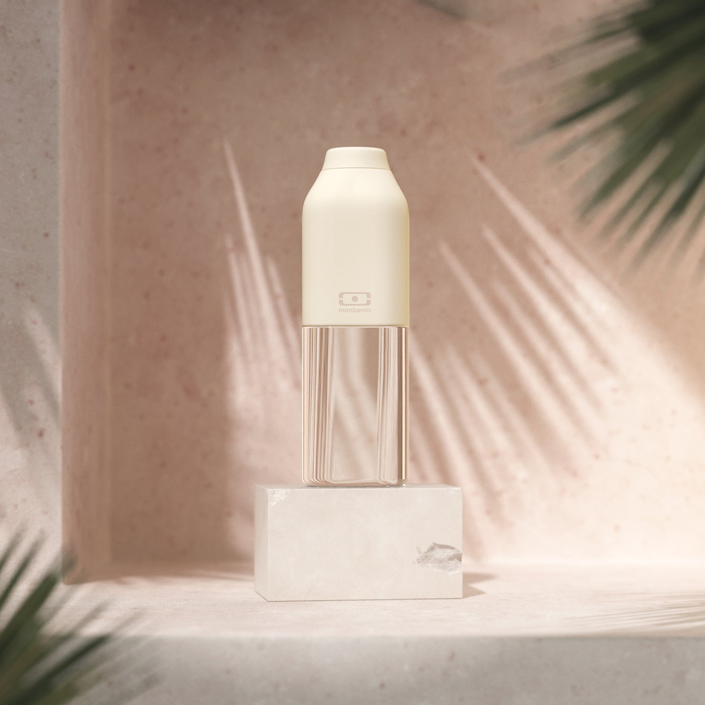 Monbento-MB Positive Compact Bottle Natural Beige