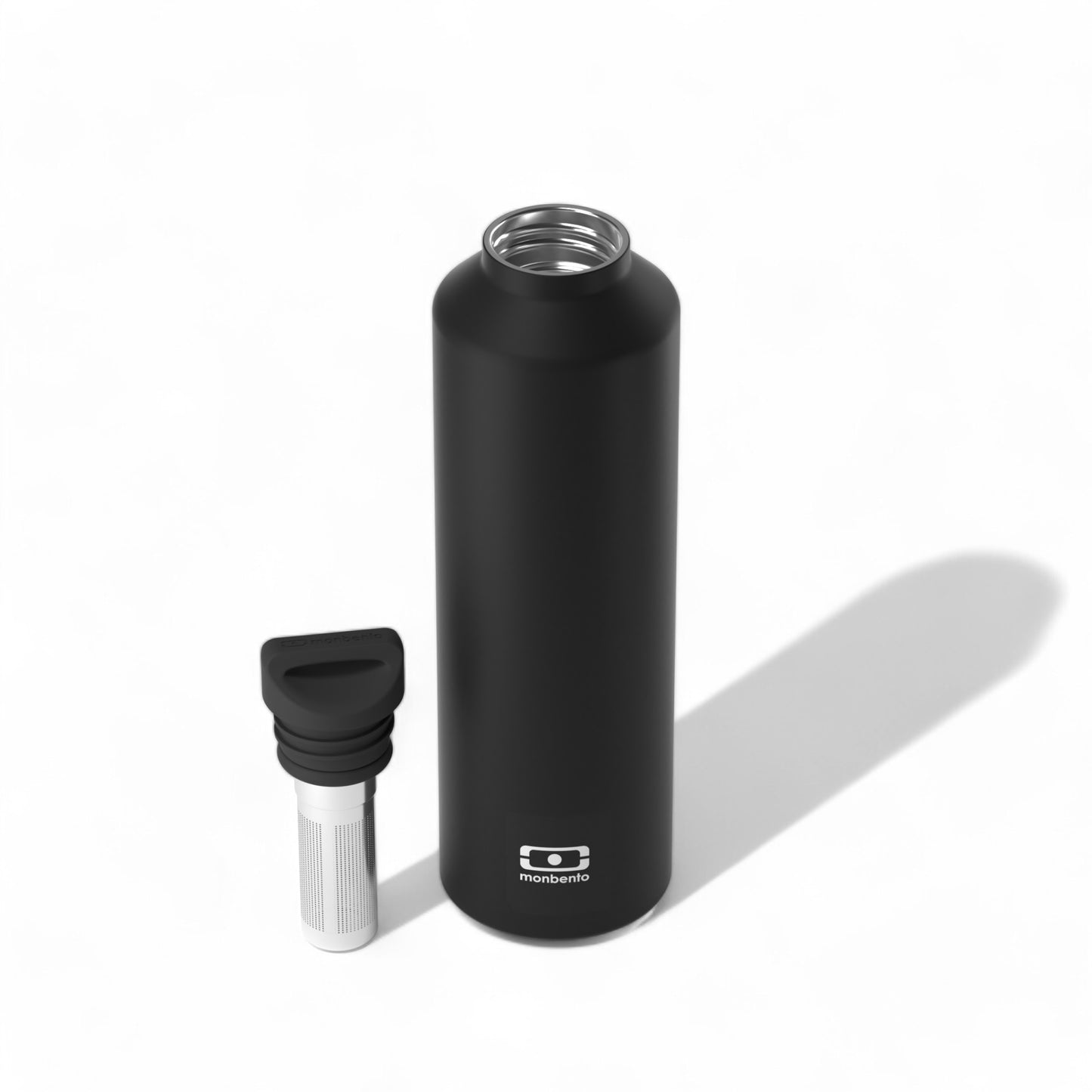 Monbento-Insulated bottle 500ml MB Steel Black Stainless Steel