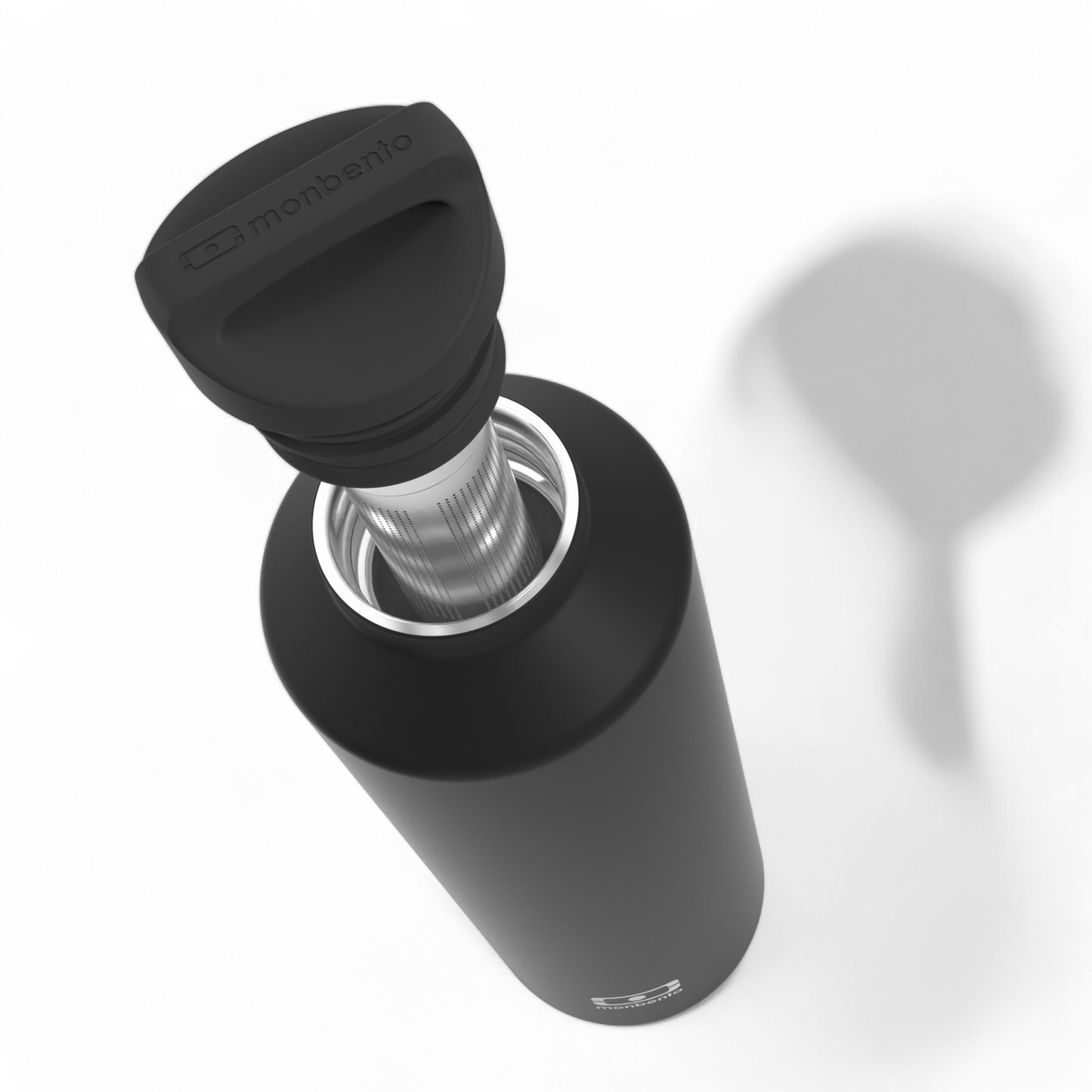 Monbento-Insulated bottle 500ml MB Steel Black Stainless Steel