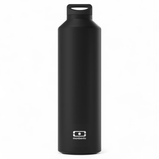 Monbento-Bouteille isotherme 500ml MB Steel Noir Inox