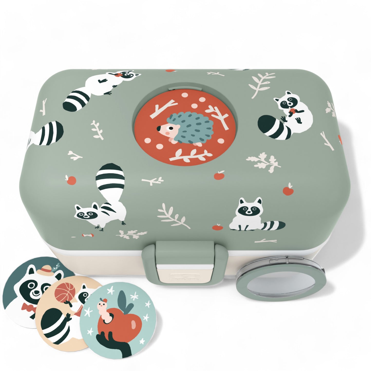 Monbento-Boite repas pour enfant MB Trésor Vert Raton-Laveur