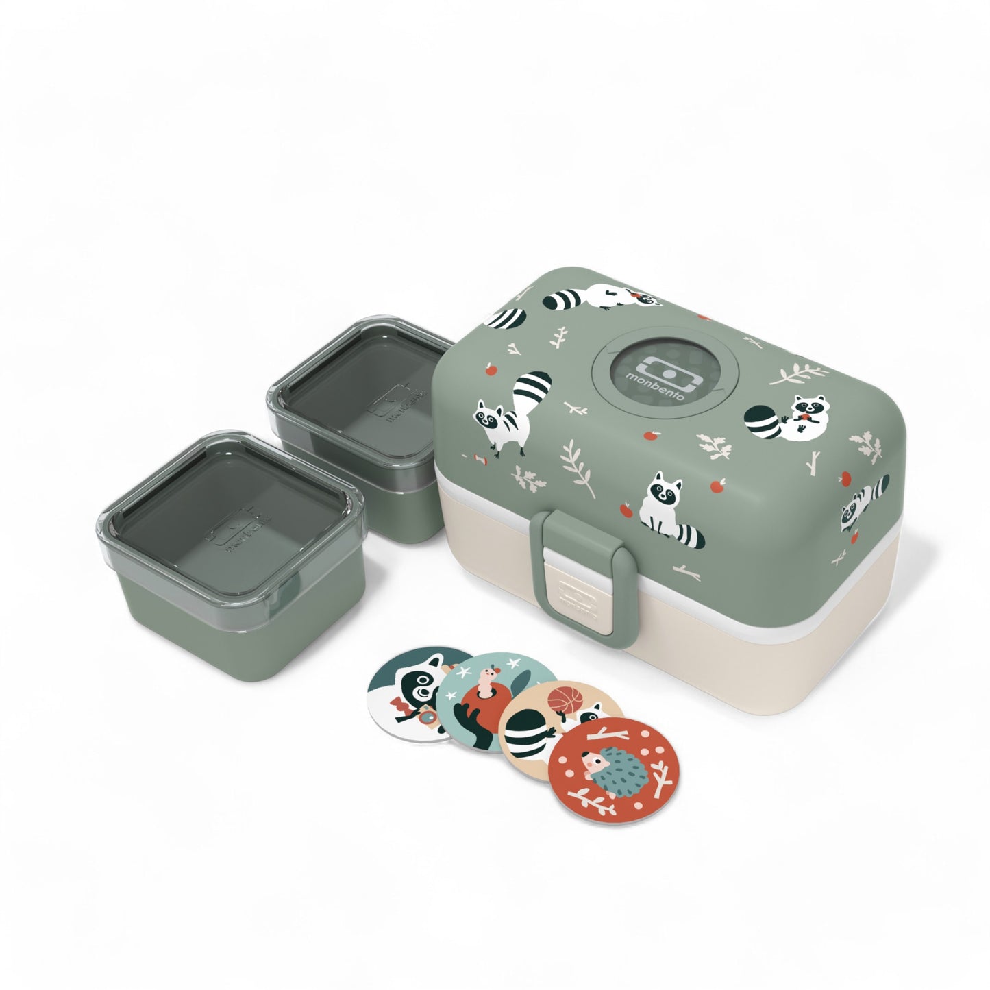 Monbento-Boite repas pour enfant MB Trésor Vert Raton-Laveur