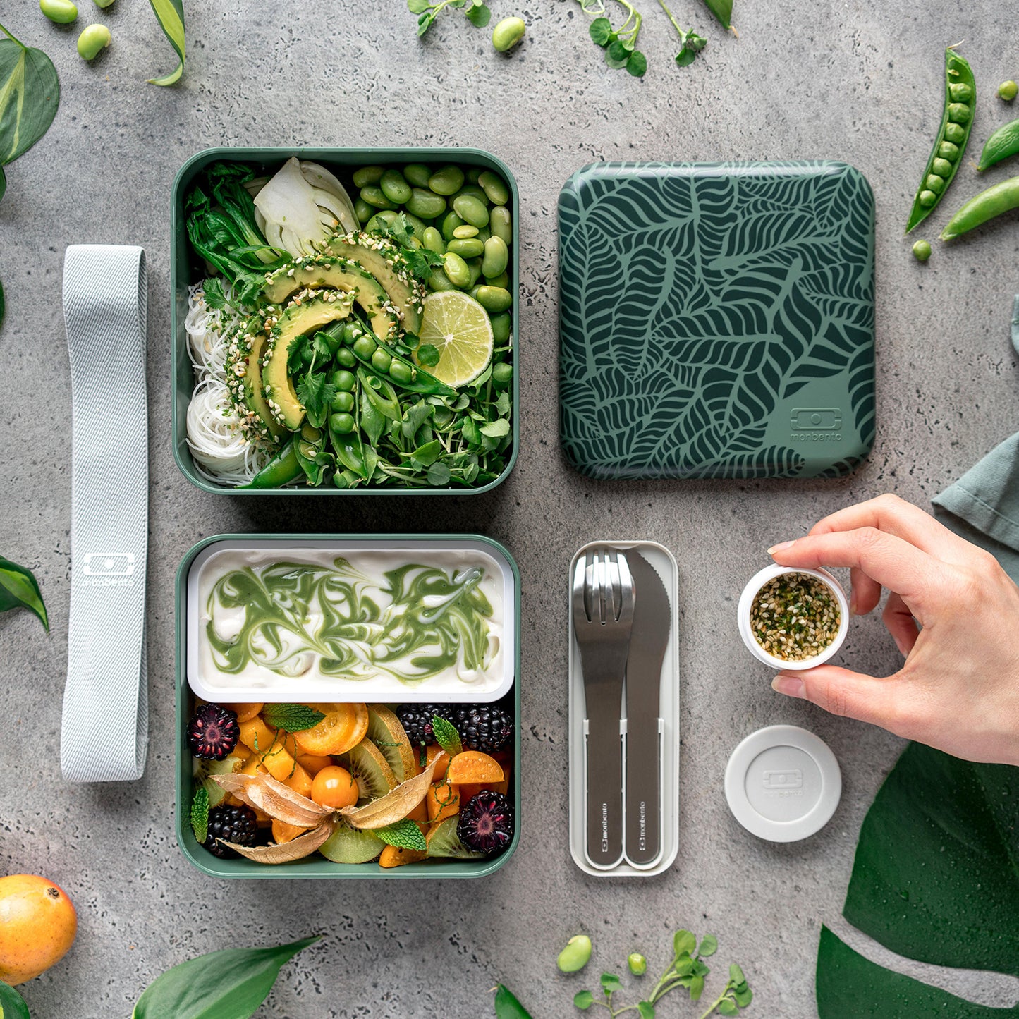 Monbento-MB Square Jungle meal box