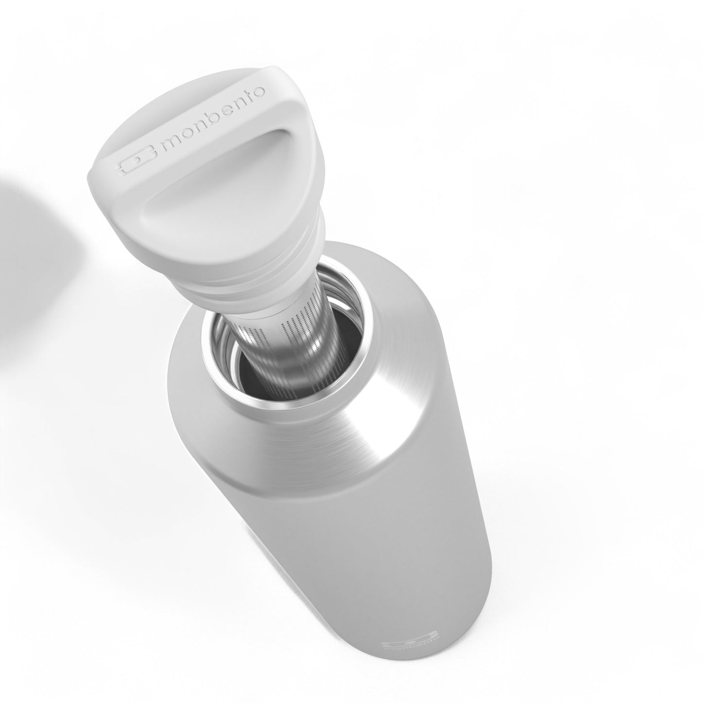 Monbento-Insulated bottle 500ml MB Steel Silver