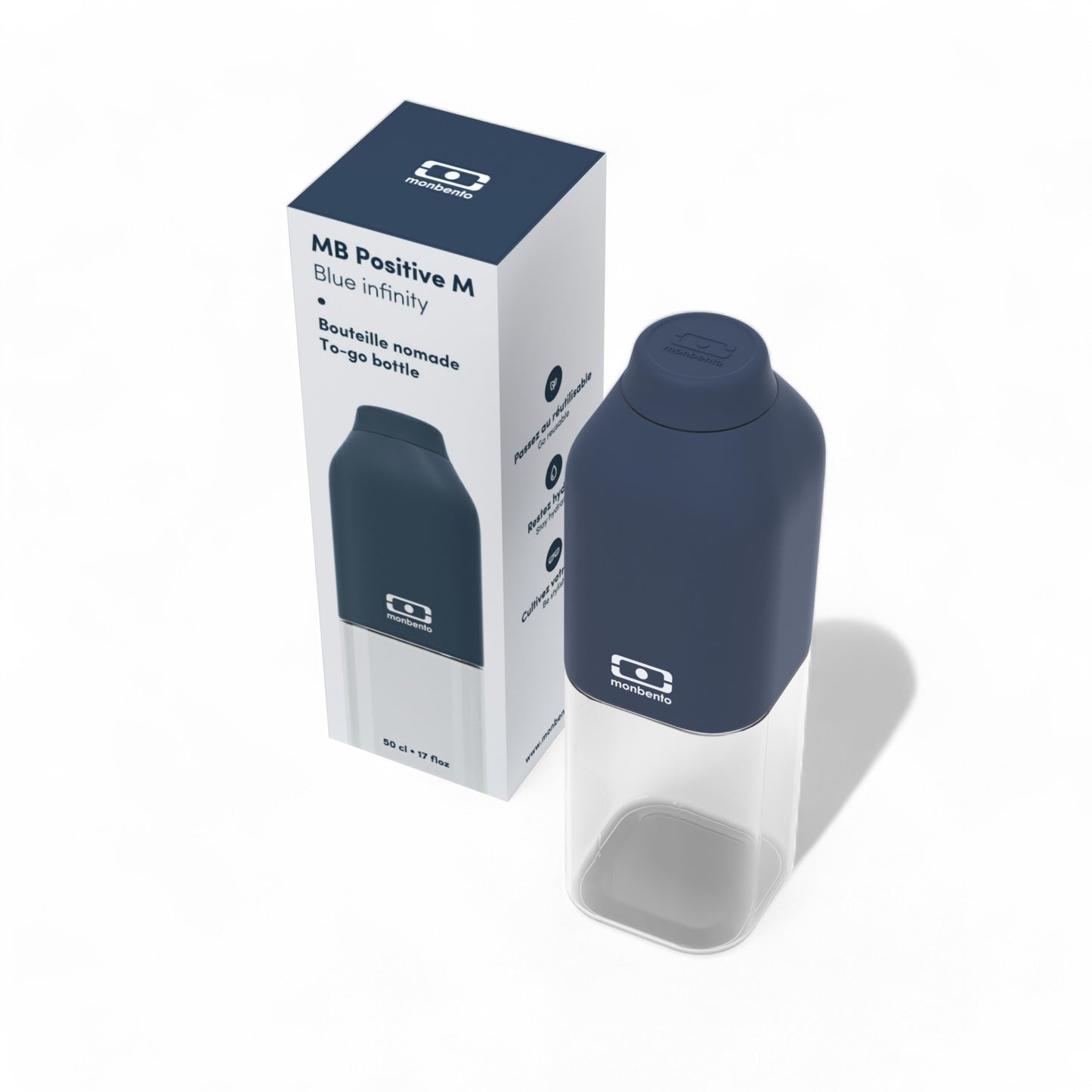 Monbento-MB Positive Compact Bottle Infinite Blue