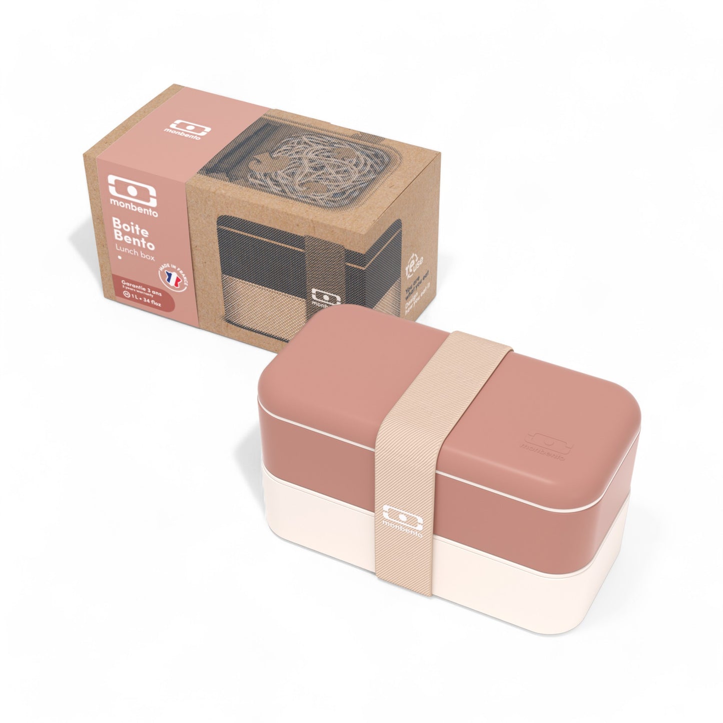 Monbento-MB Original Meal Box Moka Pink