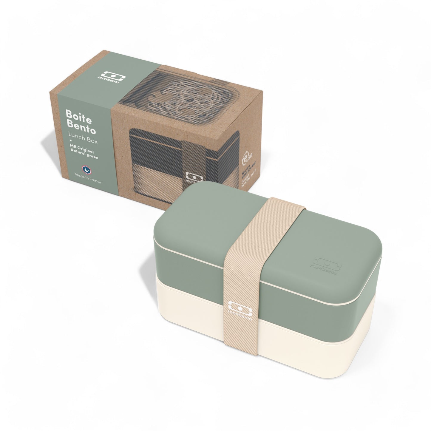 Monbento-MB Original meal box natural green