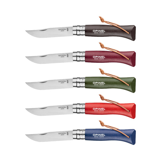 Opinel Nº 08 Colorama Rouge