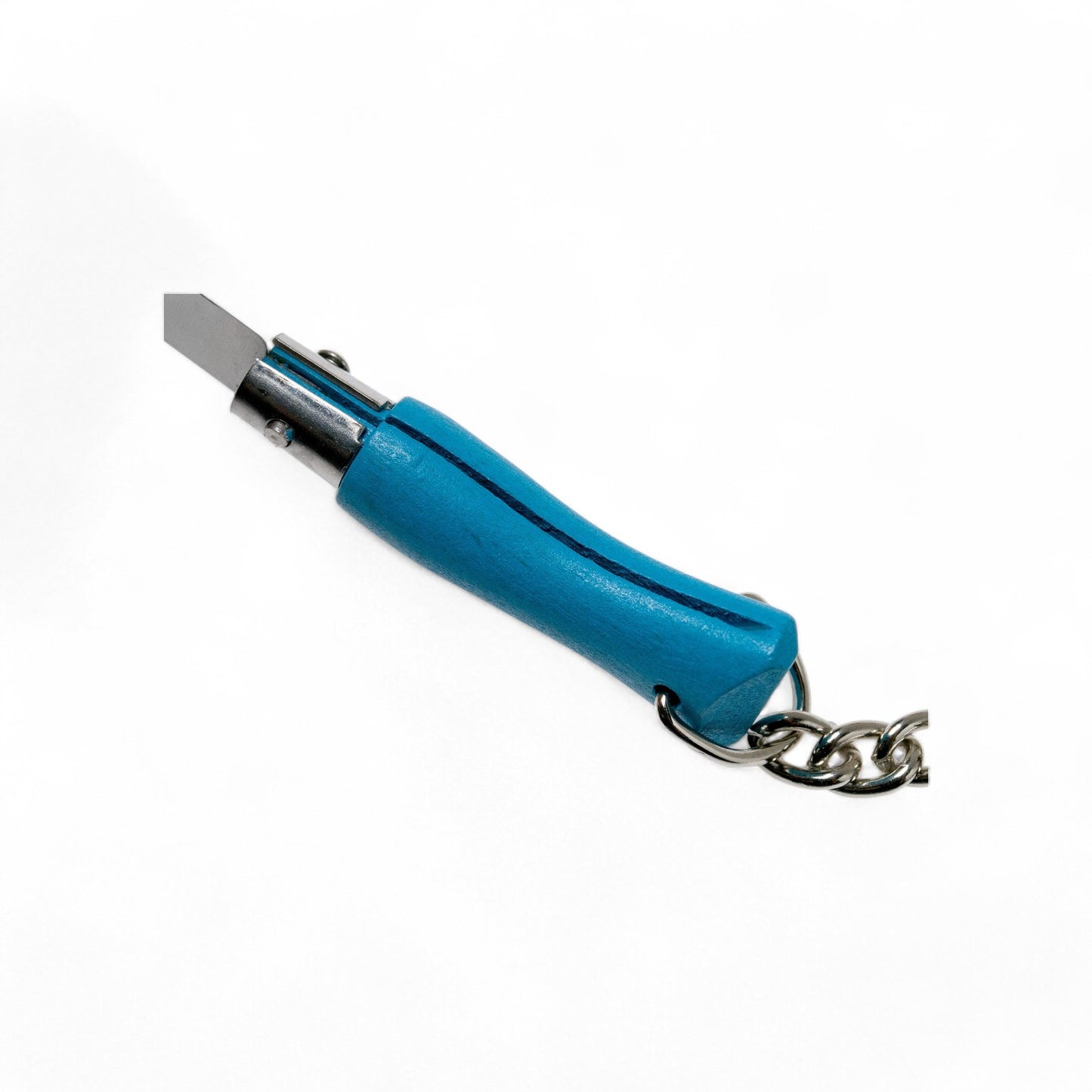 Opinel - No 02 key ring - Cyan