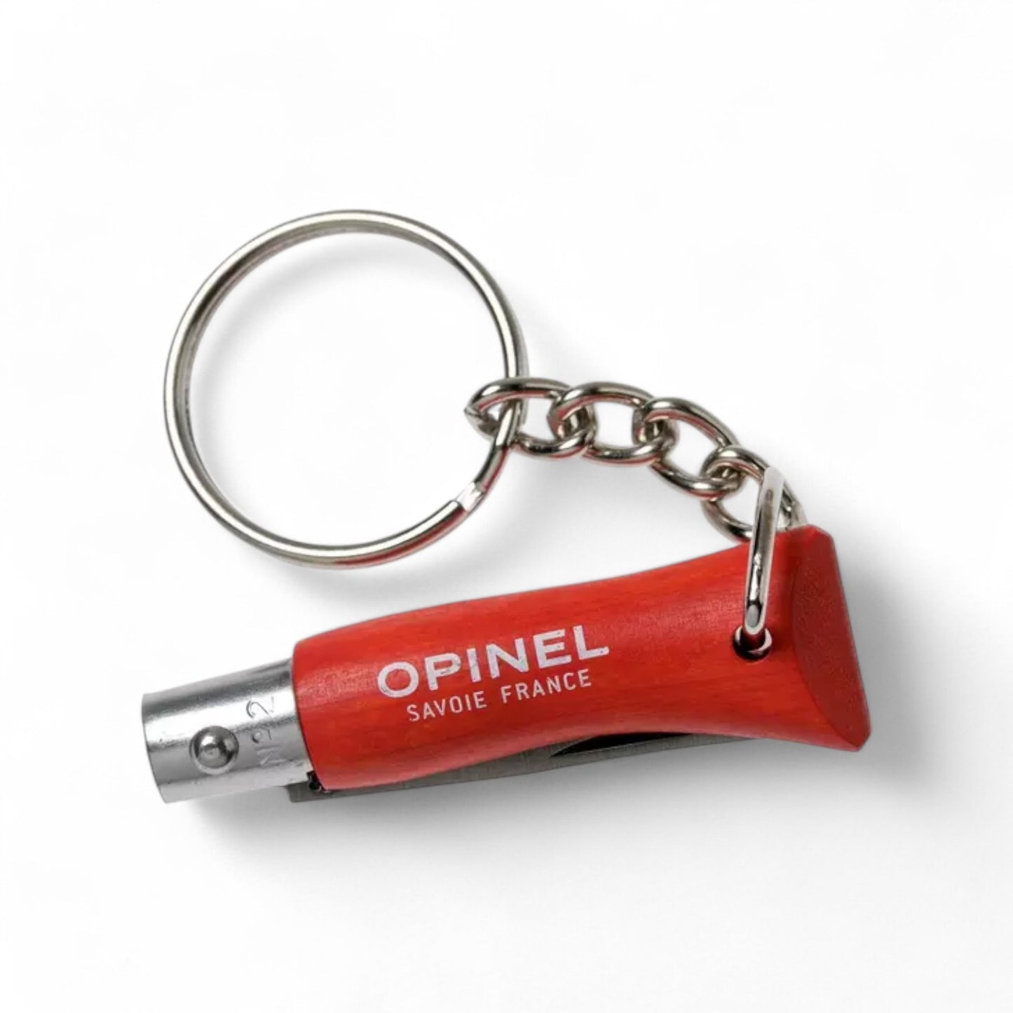 Opinel - No. 02 key ring - Orange Red