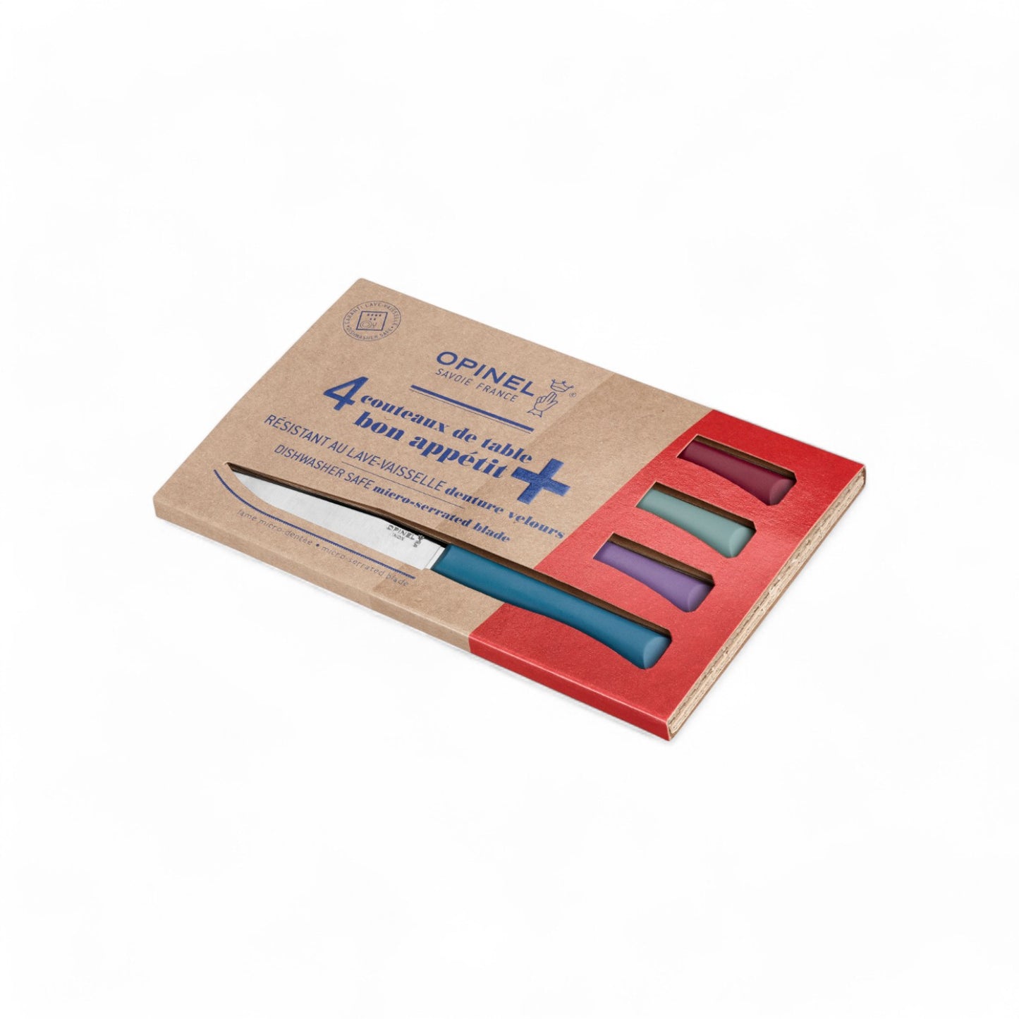 Opinel - Coffret Bon Appétit + 4 couteaux de table - Glam