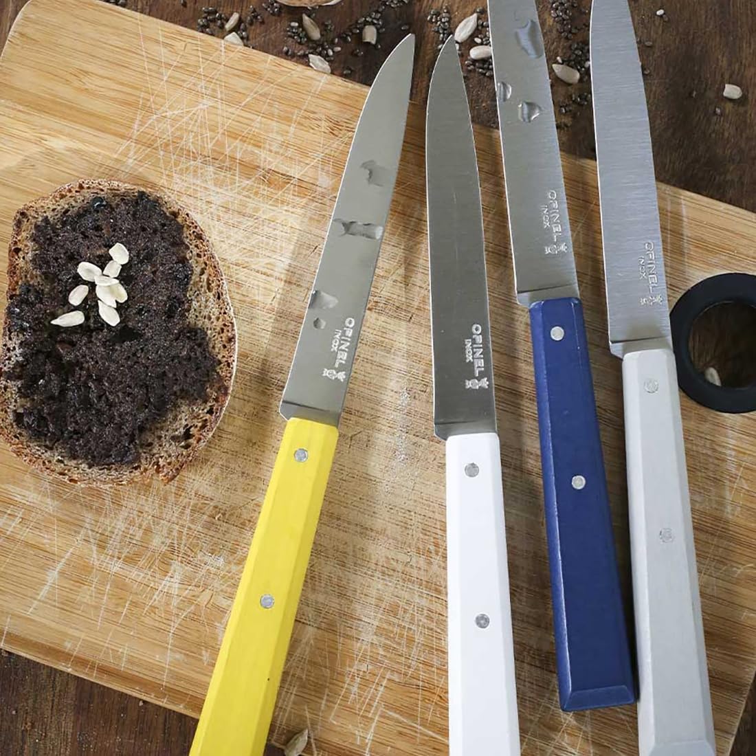 Opinel - Coffret Bon Appétit 4 couteaux de table CELESTE