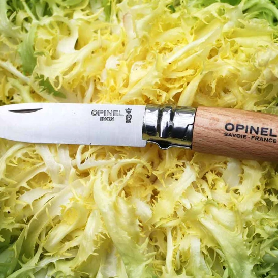 Opinel - Large Outdoor Sheath Set with Mushroom Knife - Oak