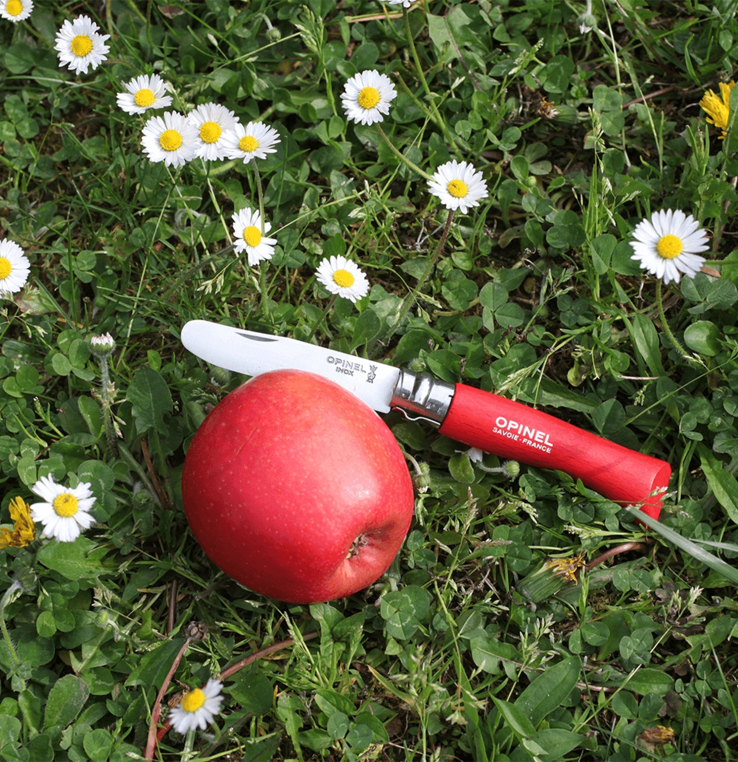 Opinel - Couteau N°07 Mon premier Opinel ROUGE