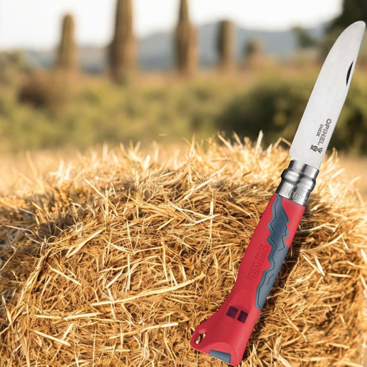 Opinel - Couteau N°07 Outdoor junior ROUGE