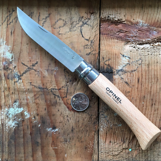 Opinel - Couteau Nº 10 Inox (Hêtre)