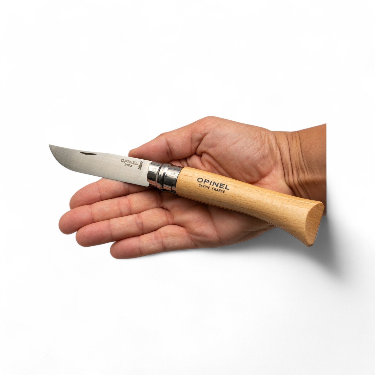 Opinel - Knife No. 10 Stainless Steel (Beech)