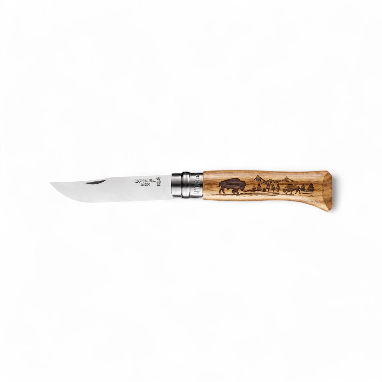 Opinel - Pocket knife No. 08 Animalia ''America'' Bison